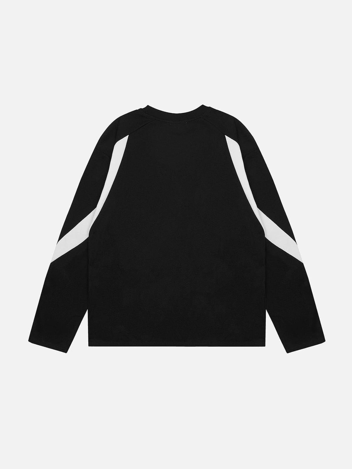 Aelfric Eden Patchwork Racing Sweatshirt - Image 5