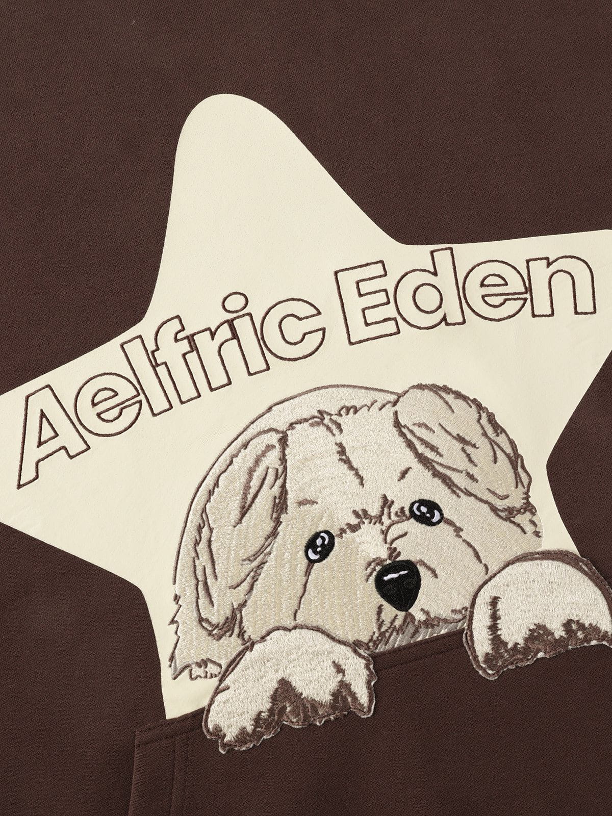 Aelfric Eden Cartoon Dog Eden Star Pullover Hoodie - Image 7