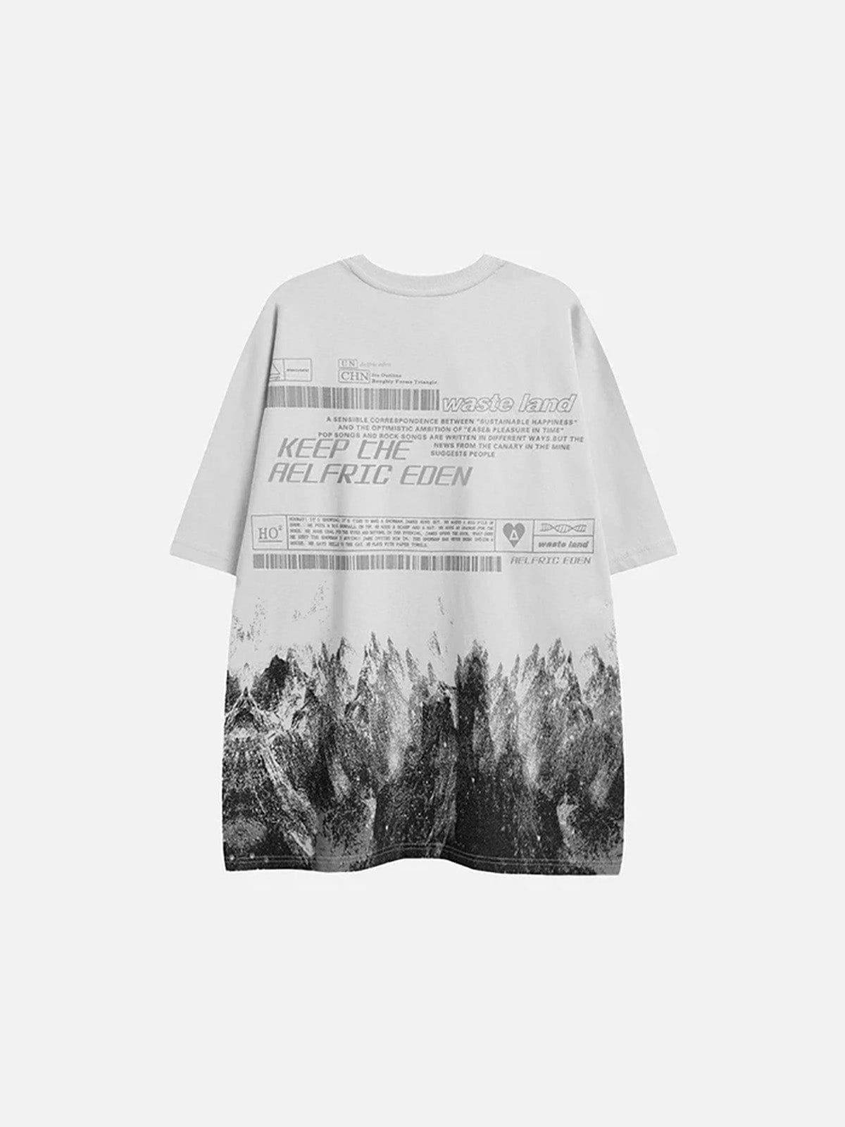 Aelfric Eden Snow Mountain Graphic Tee - Image 2