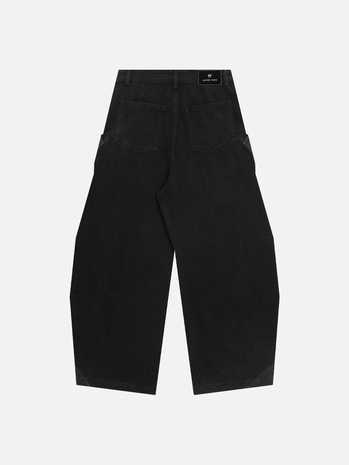 Aelfric Eden Patchwork Super Baaggy Barrel Jeans - Image 3