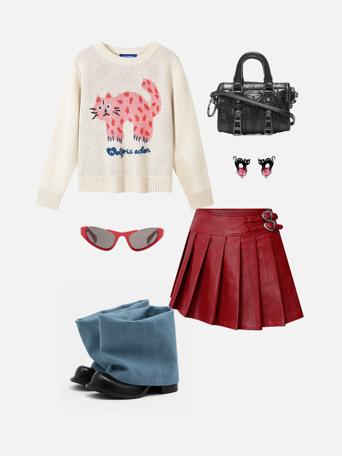 Aelfric Eden Kitten Crop Sweater @iggybellyy - Image 5