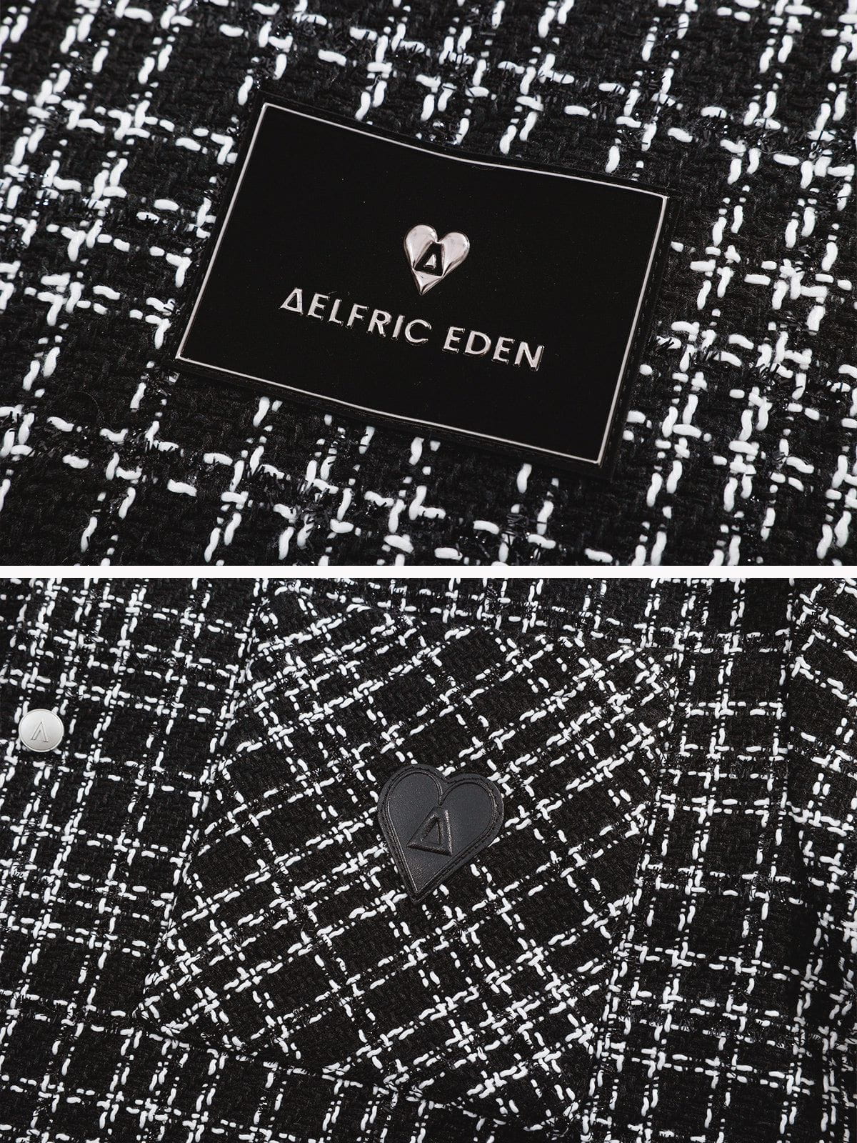 City Of Love Vintage Plaid Jacket - Image 6