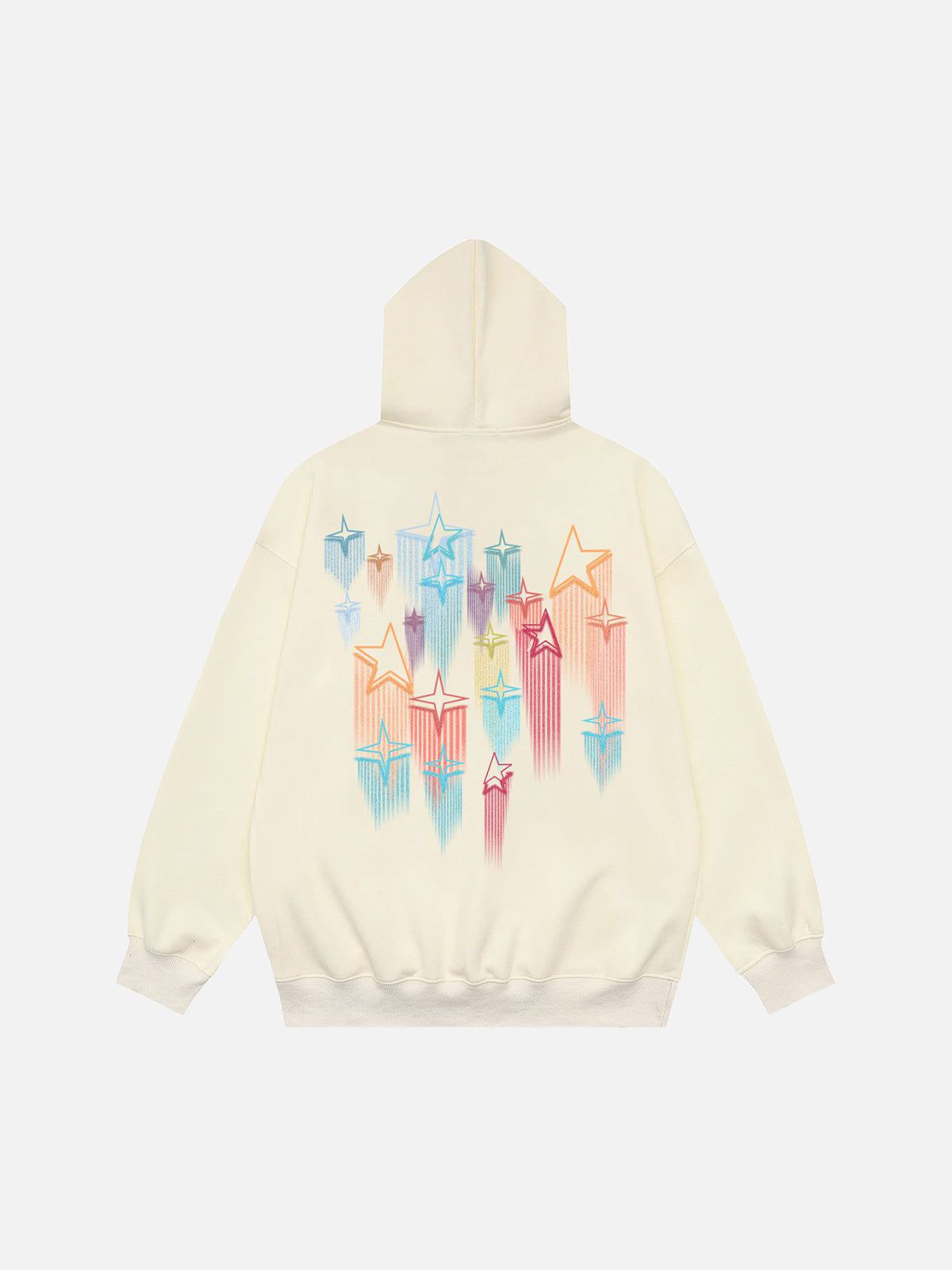 Aelfric Eden Star Embroidery Graffiti Pullover Hoodie