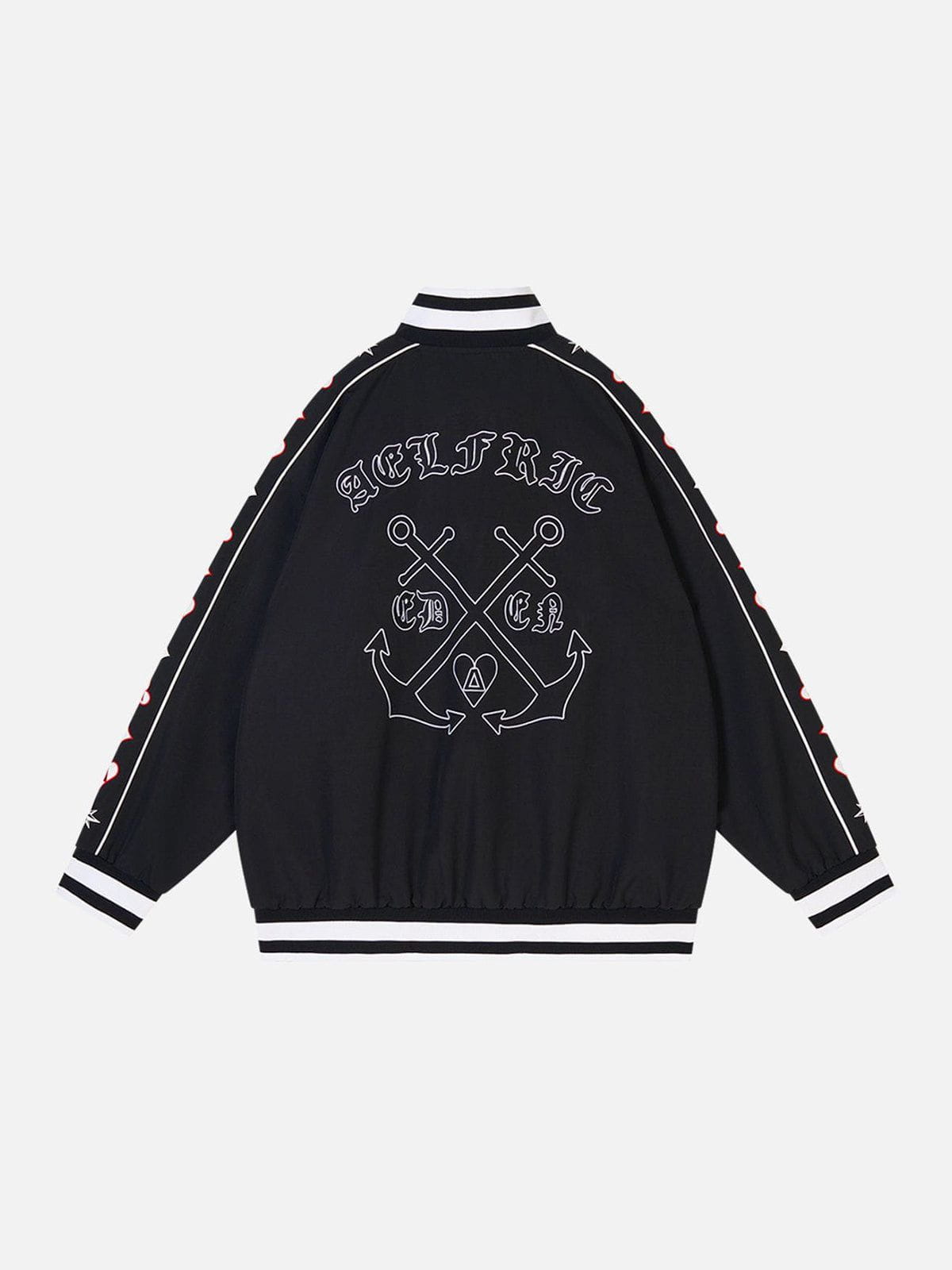 Aelfric Eden Ship Anchor Graphic Jacket - Image 11