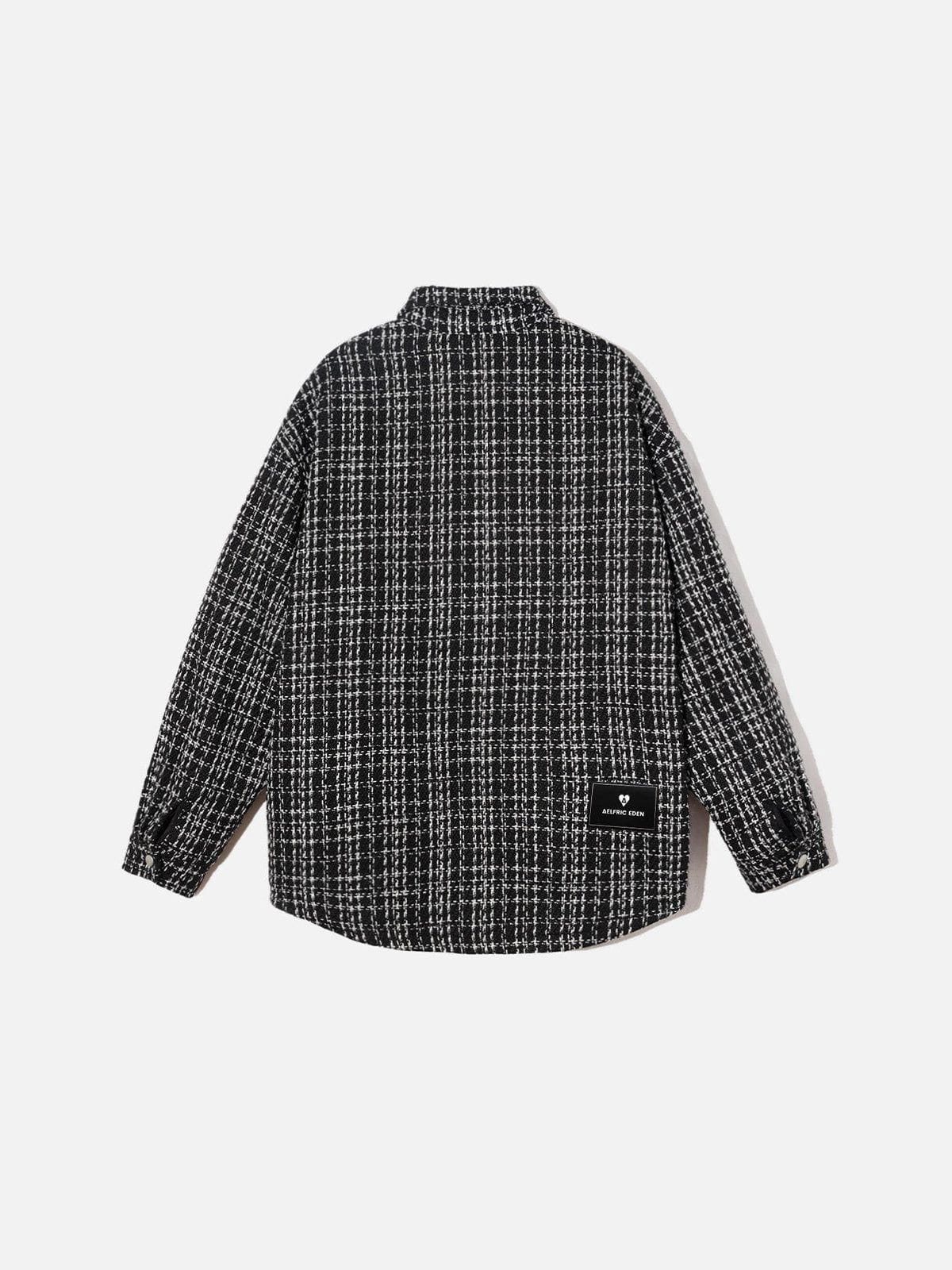 City Of Love Vintage Plaid Jacket - Image 4