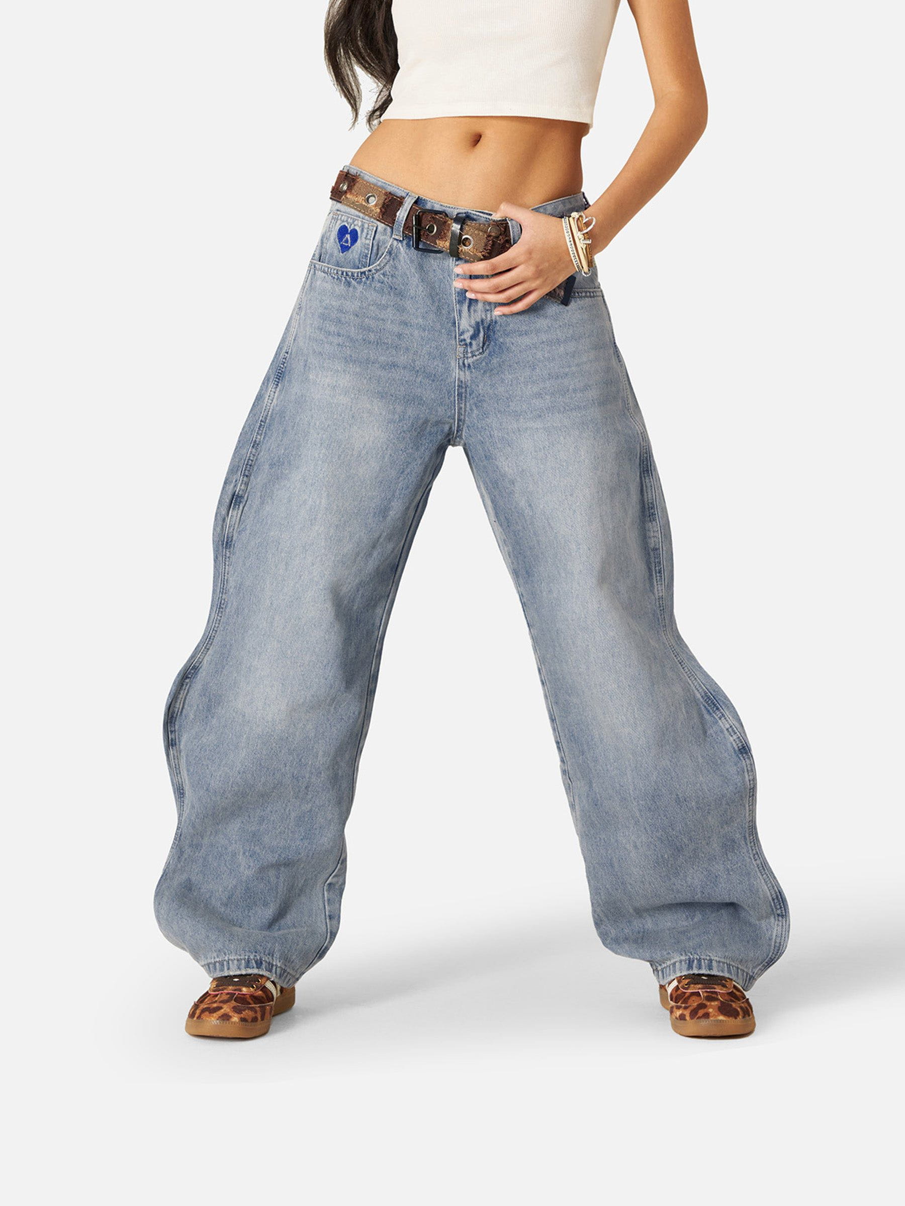 Aelfric Eden Super Baaggy Barrel Jeans - Image 2