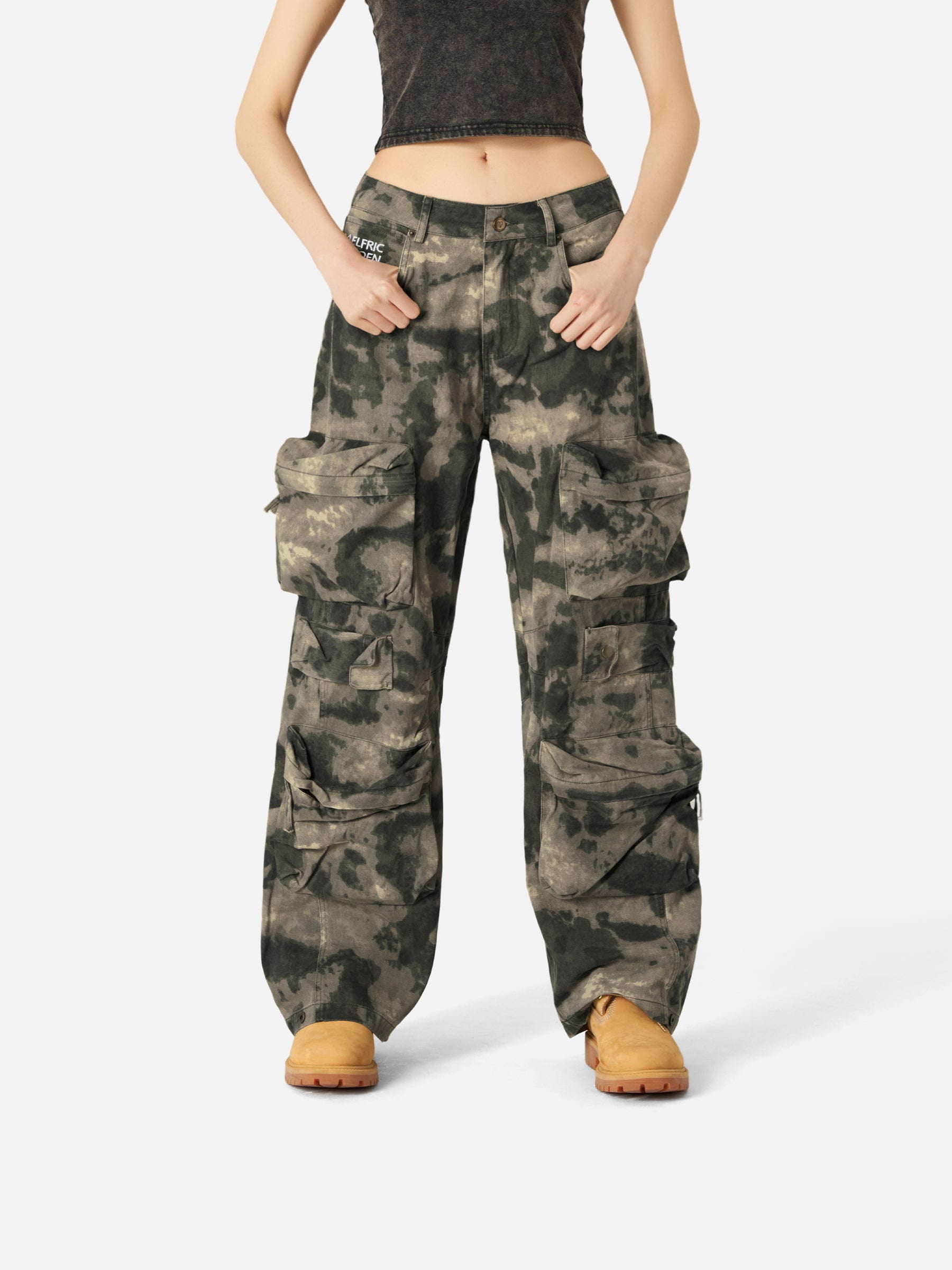 Aelfric Eden Camouflage Baaggy Pants - Image 3