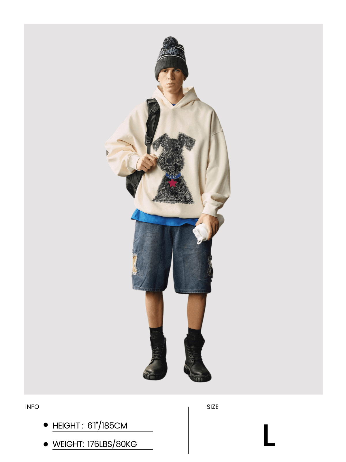 Aelfric Eden Graffiti Dog Eden Star Hoodie - Image 13