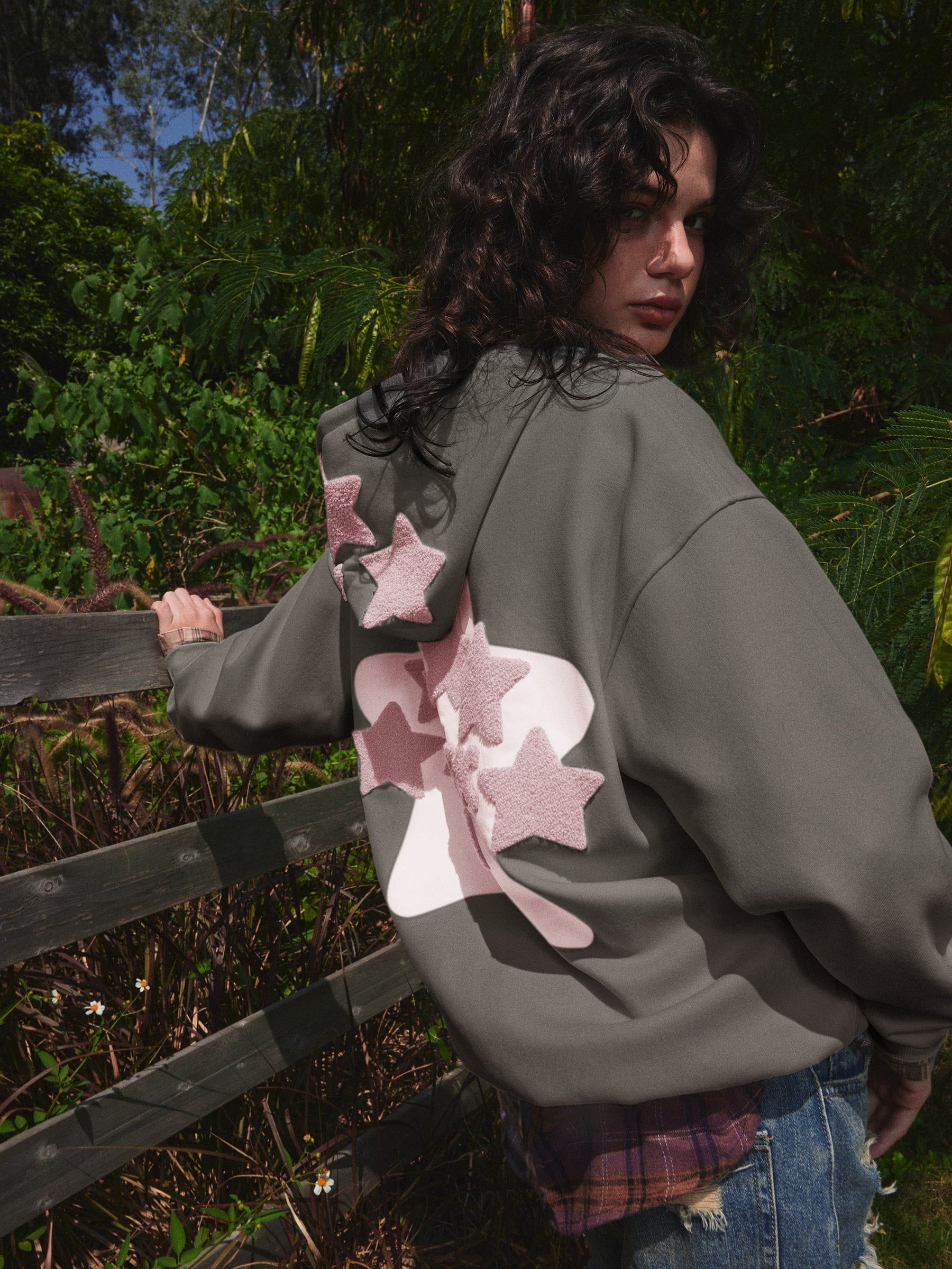 Aelfric Eden Vintage Embroidery Eden Star Hoodie - Image 5