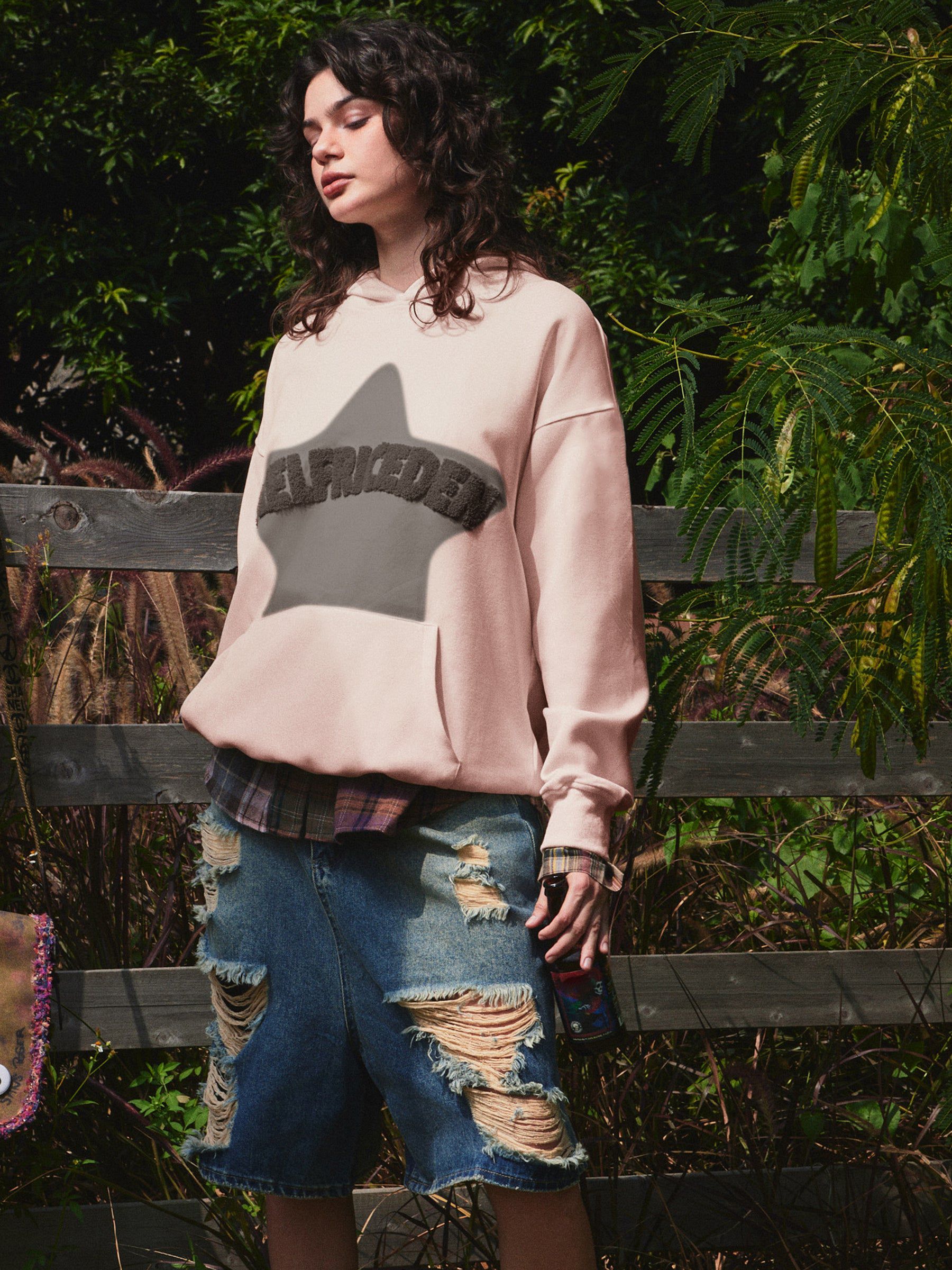 Aelfric Eden Vintage Embroidery Eden Star Hoodie - Image 4