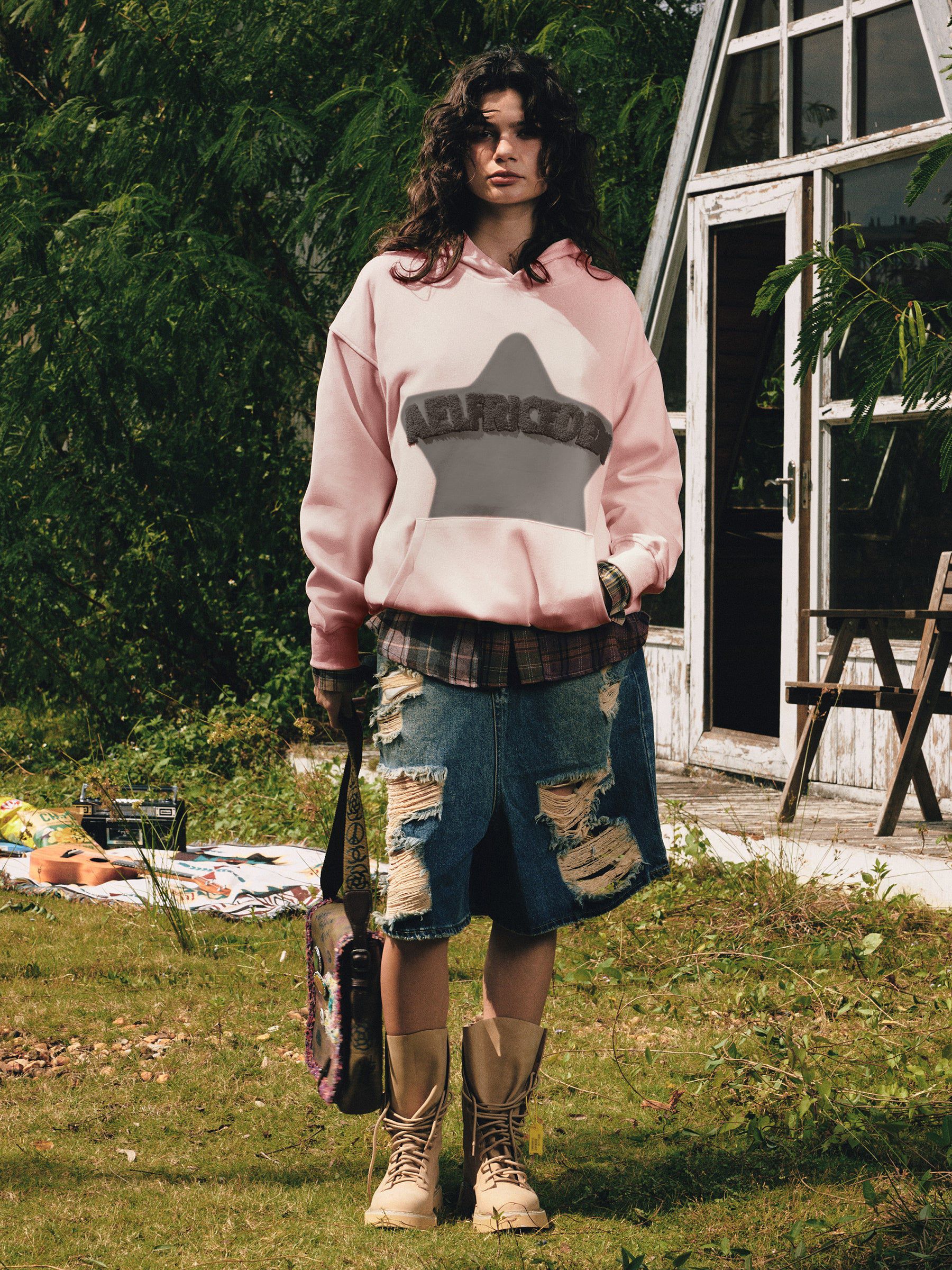 Aelfric Eden Vintage Embroidery Eden Star Hoodie