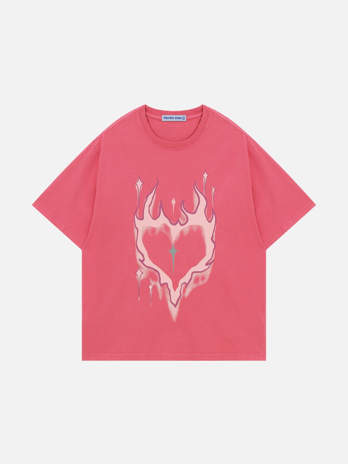 Aelfric Eden Heart Flame Graphic Tee - Image 2