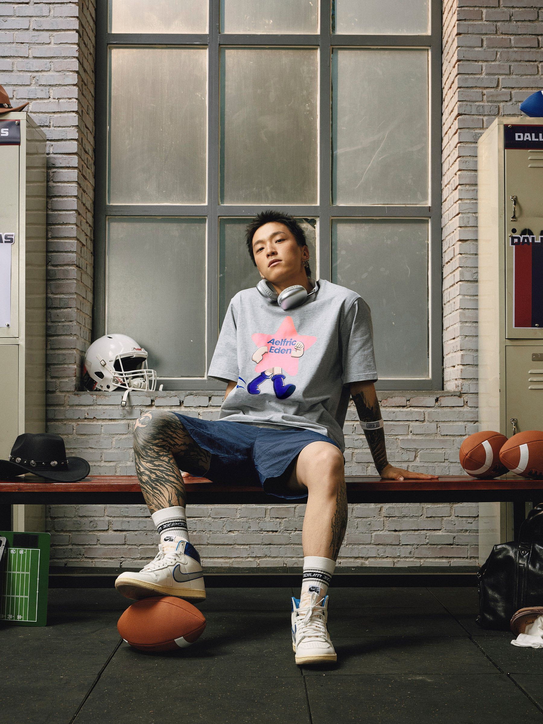 Aelfric Eden Foam Graphic Eden Star Tee - Image 4