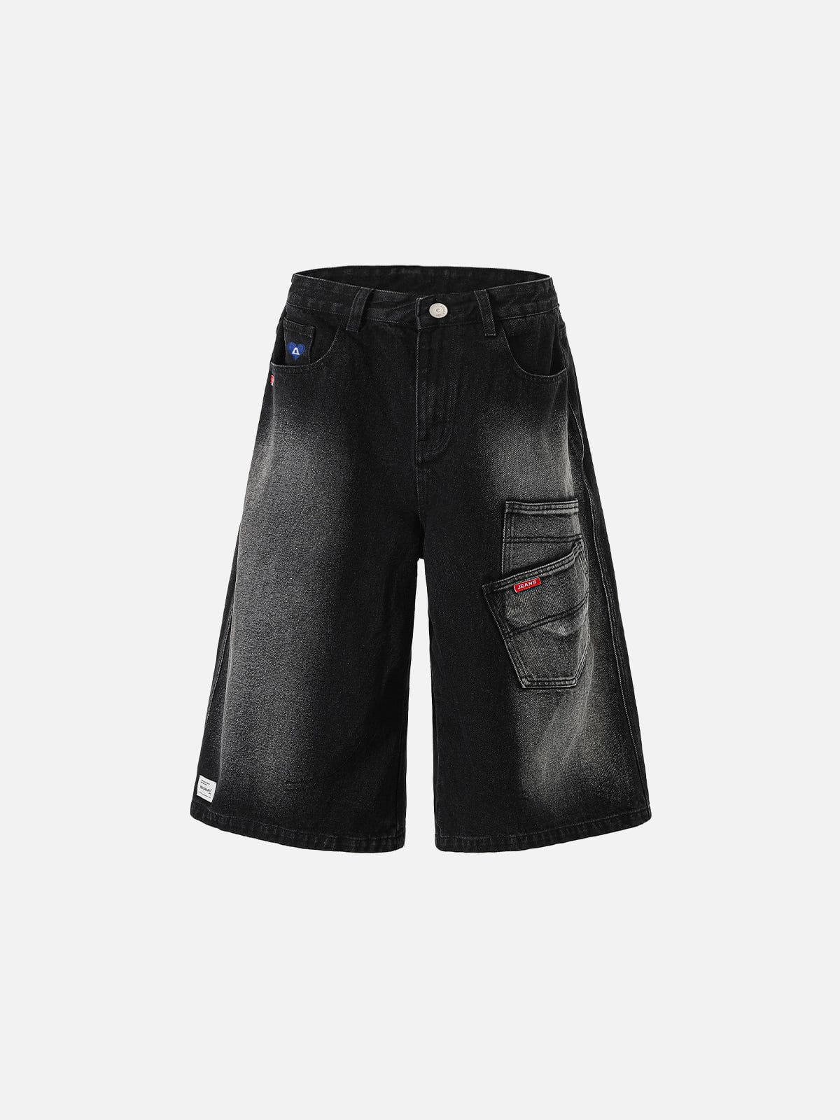 Aelfric Eden Stacked Pocket Longline Jorts - Image 8