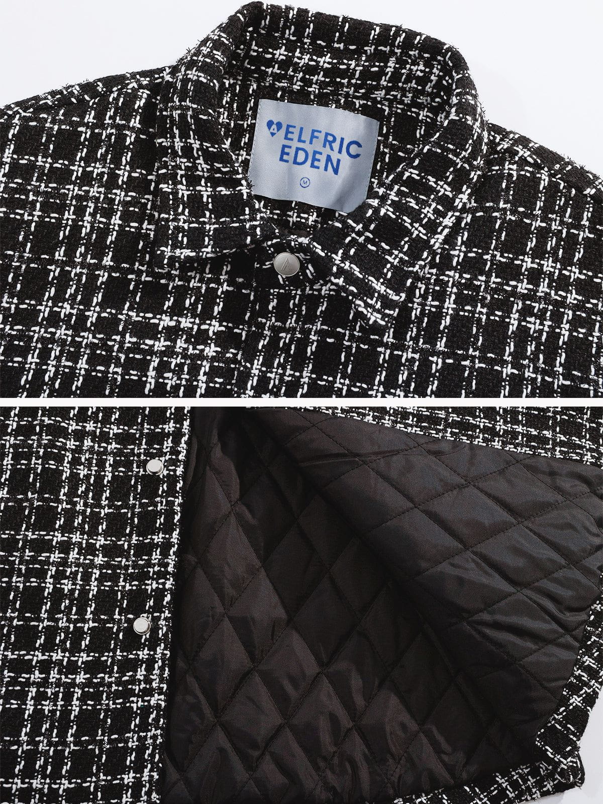 City Of Love Vintage Plaid Jacket - Image 8