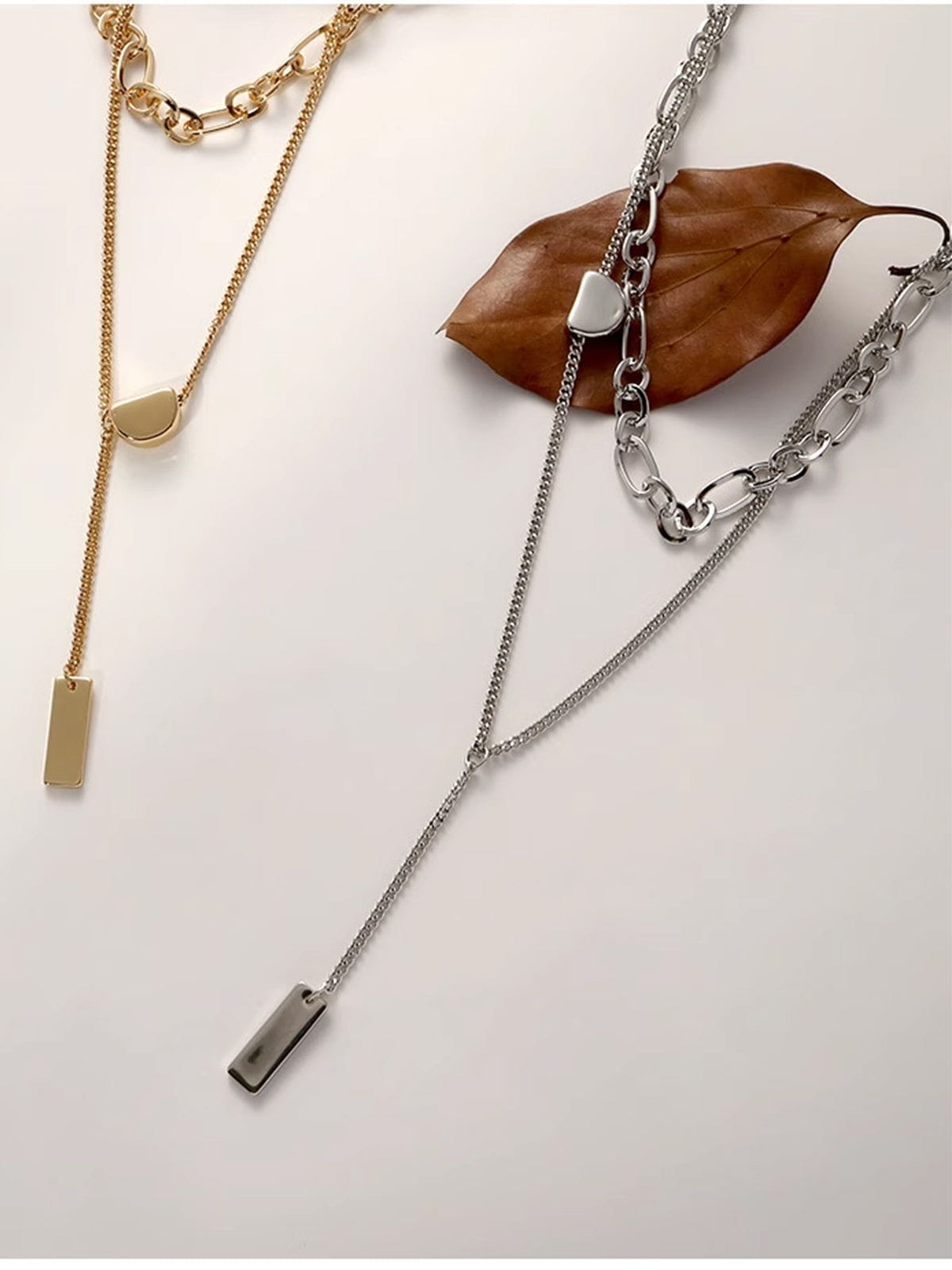 Aelfric Eden Hip Hop Layerd Necklace - Image 4