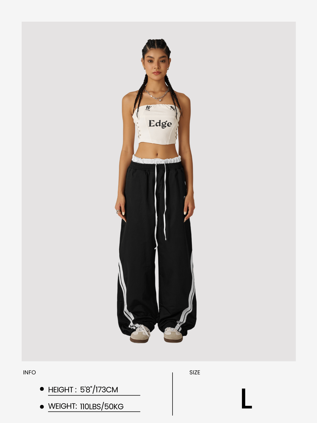 Aelfric Eden Double Waist Baaggy Sweatpants - Image 11