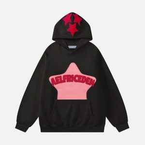 Aelfric Eden Vintage Embroidery Eden Star Hoodie