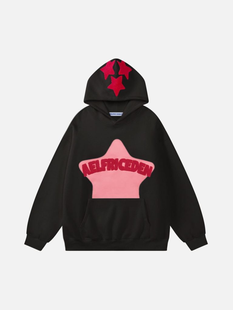 Aelfric Eden Vintage Embroidery Eden Star Hoodie