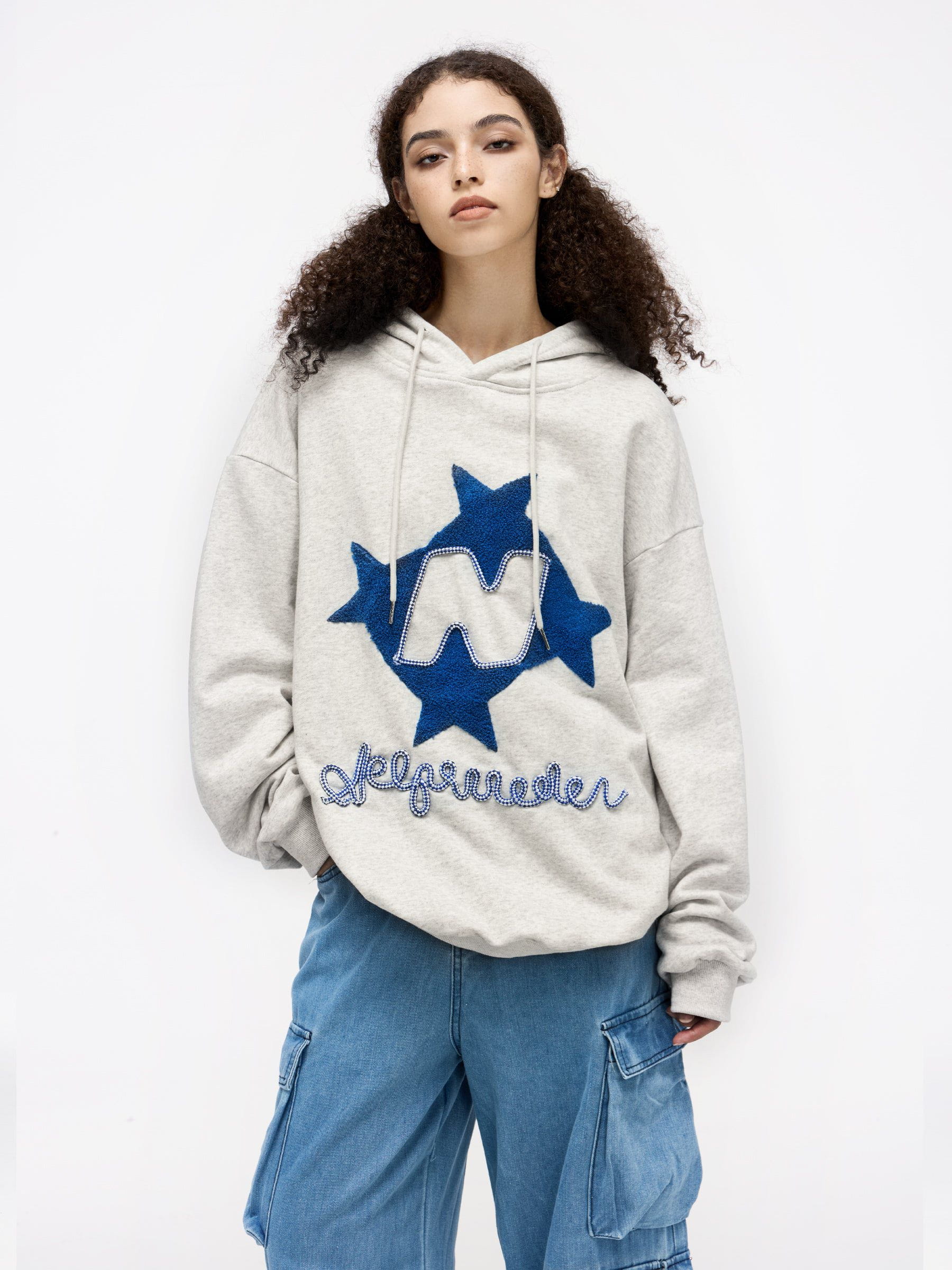 Aelfric Eden Stellaris Embroidered Hoodie - Image 4