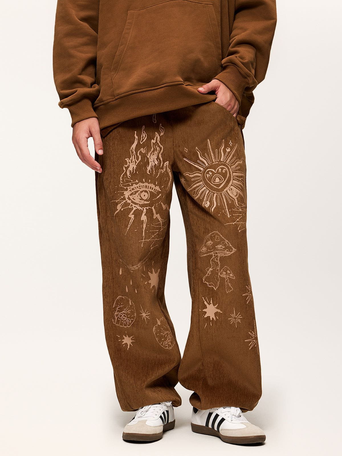 Aelfric Eden Sun Eye Graphic Pants - Image 2