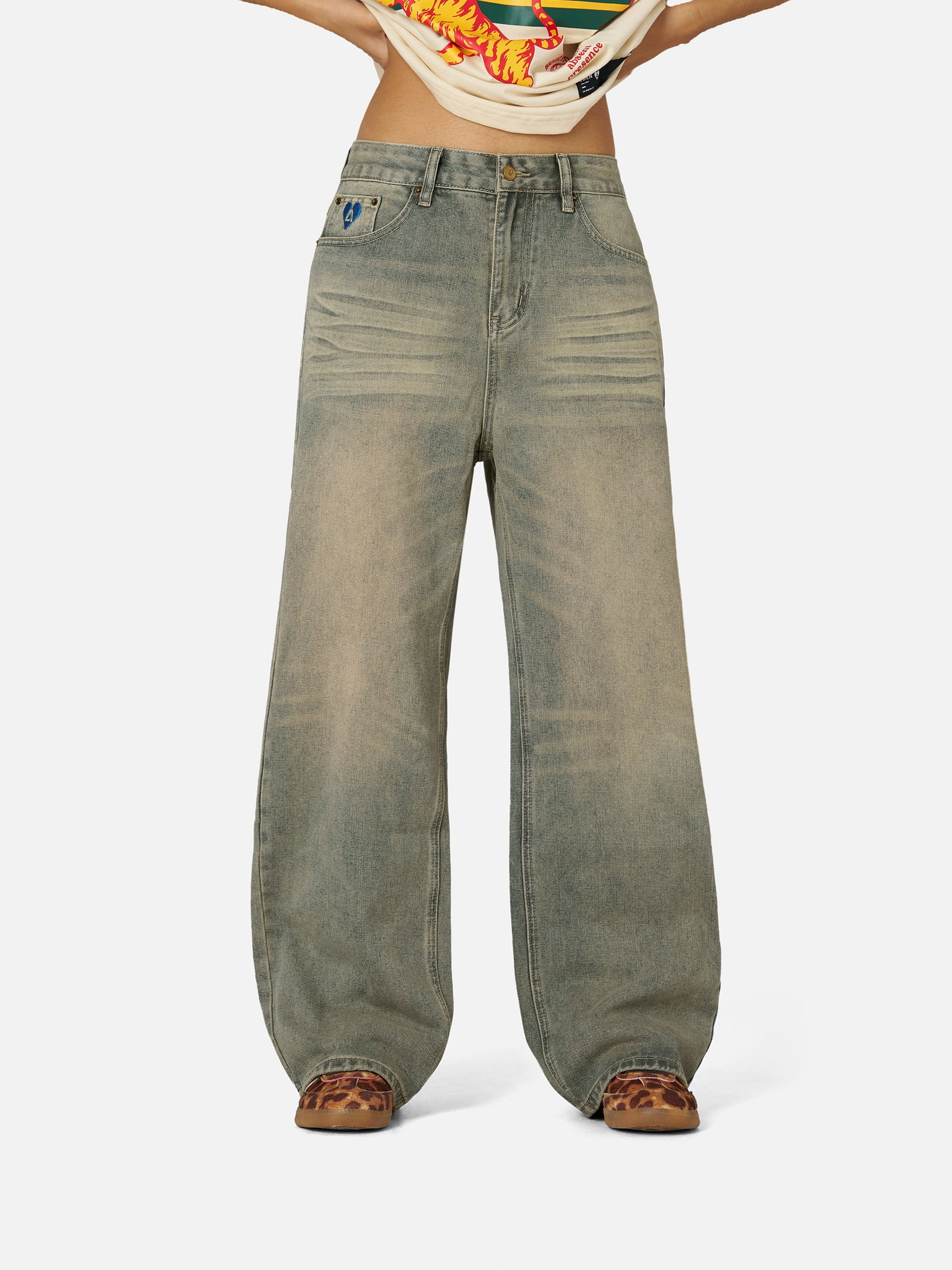 Aelfric Eden Basic Baaggy Jeans - Image 3