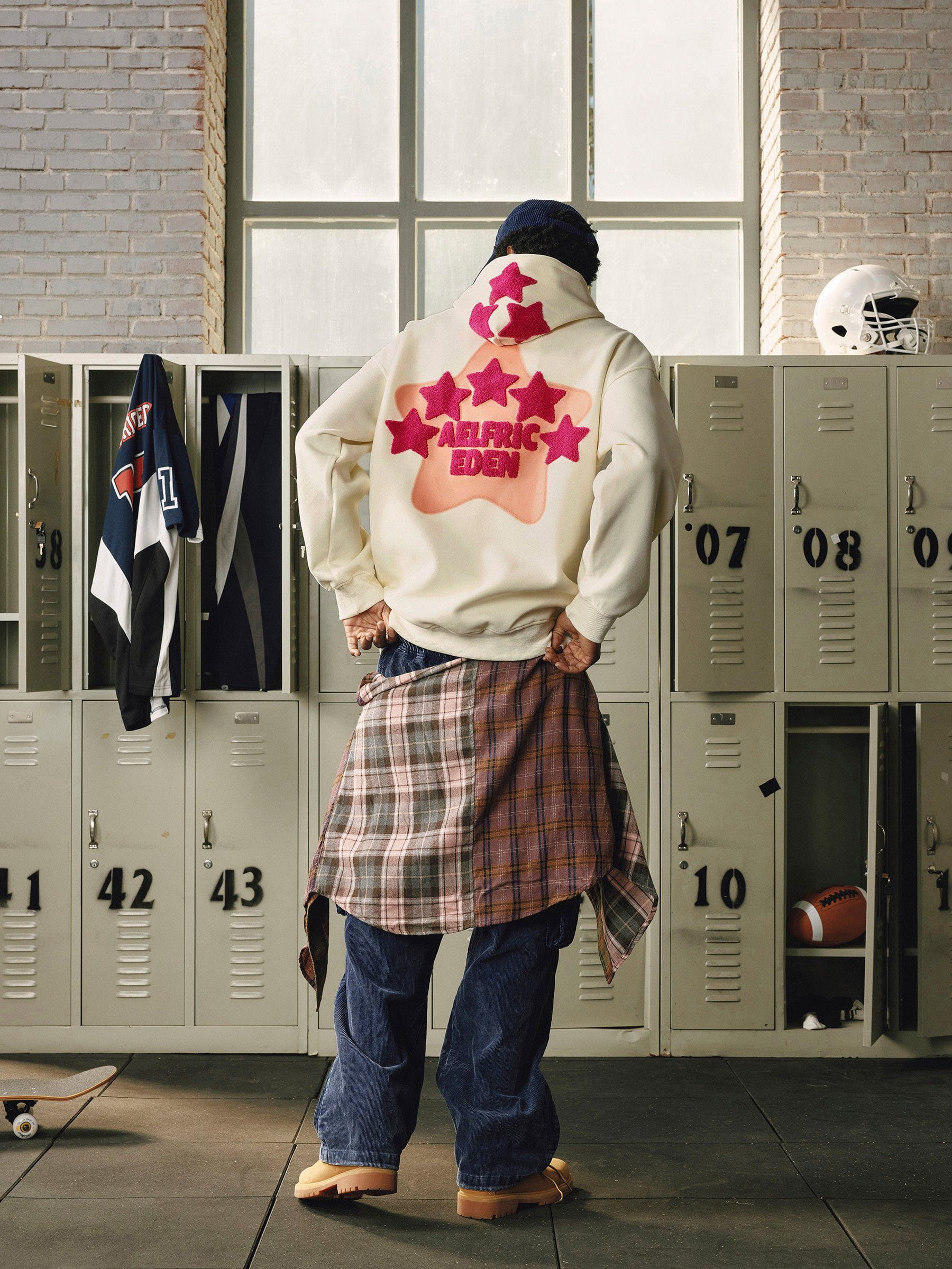 Aelfric Eden Vintage Embroidery Eden Star V303 Hoodie - Image 4