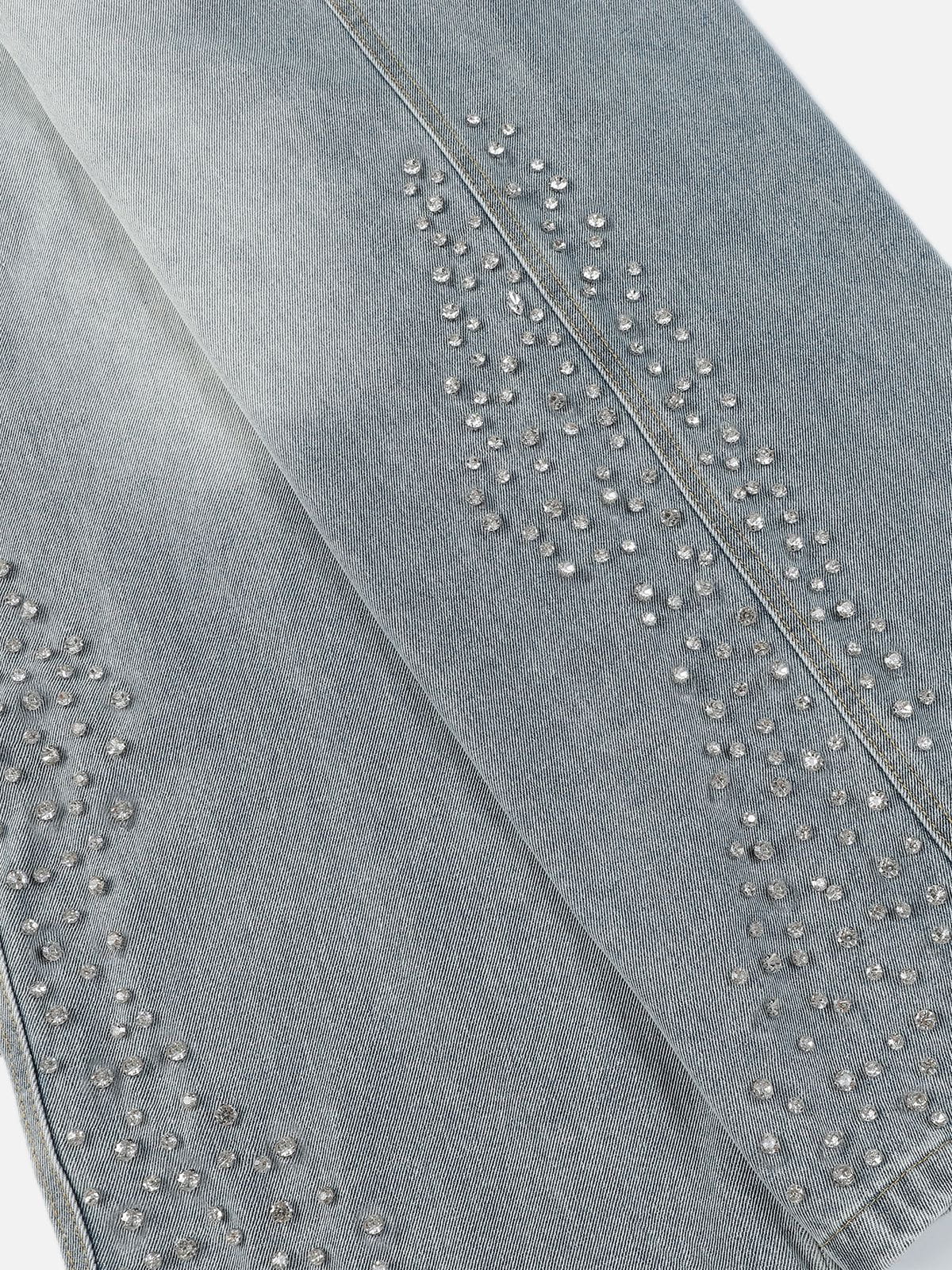 Aelfric Eden Rhinestone Baaggy Jeans - Image 7