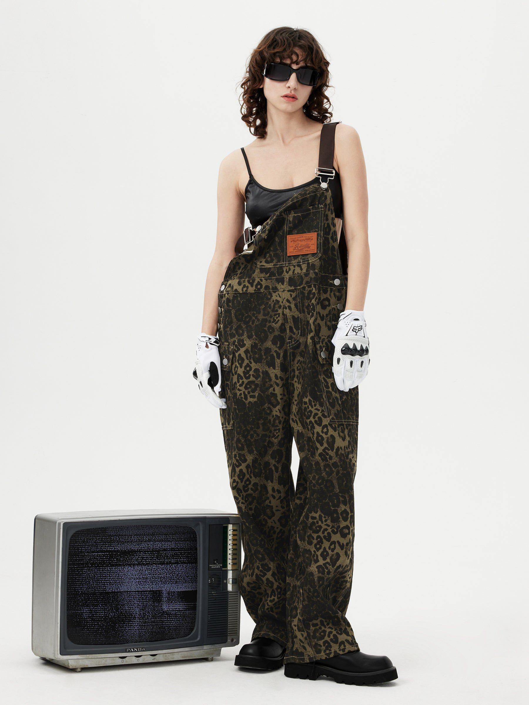 Aelfric Eden Leopard Overalls - Image 3