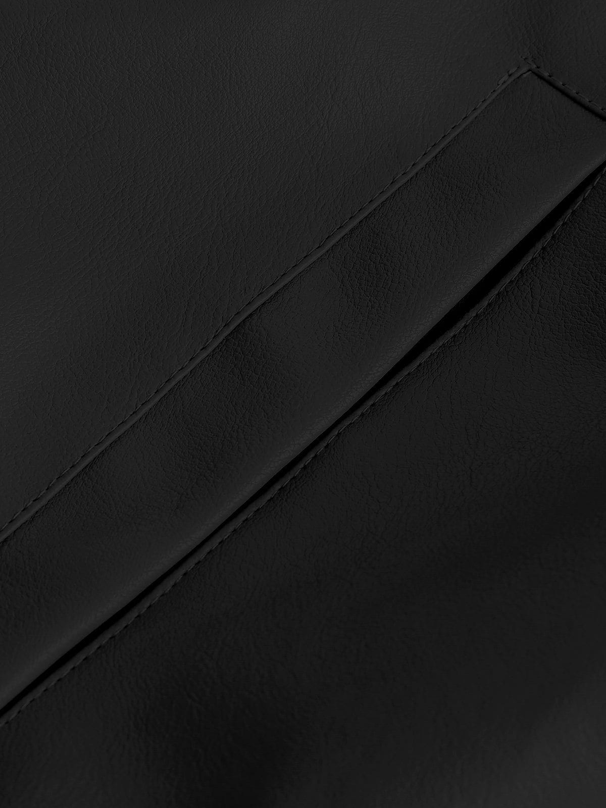 Aelfric Eden Essential Faux Leather Jacket - Image 3