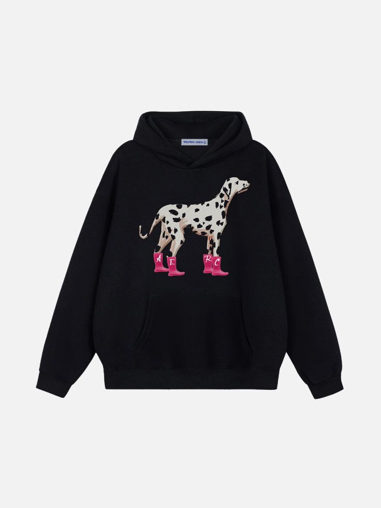 Aelfric Eden Dalmatian Graphic Pullover Hoodie