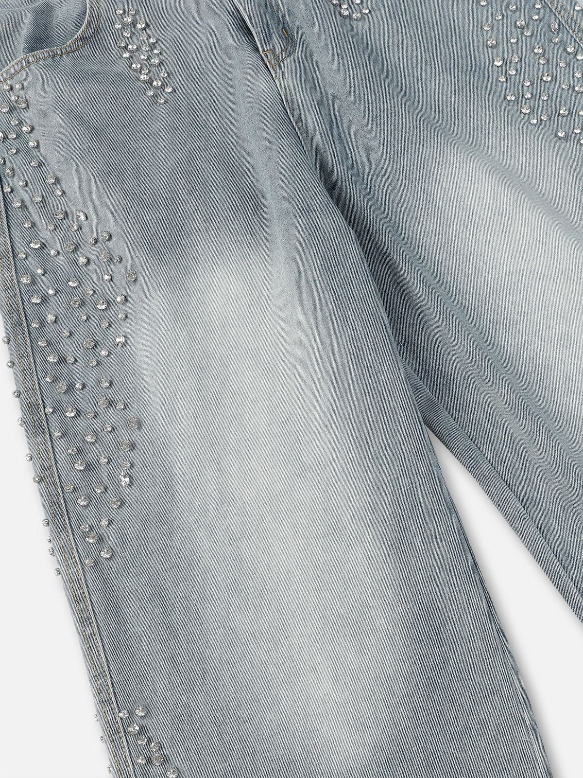 Aelfric Eden Rhinestone Baaggy Jeans - Image 6
