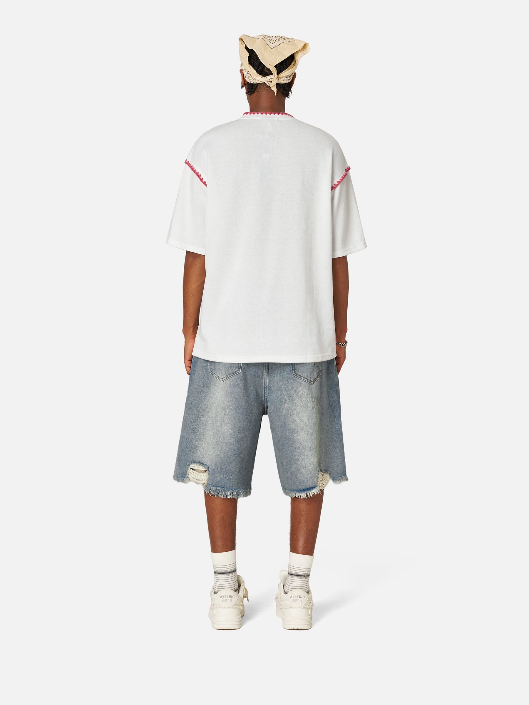 Aelfric Eden Crochet Floral Pocket Tee - Image 7