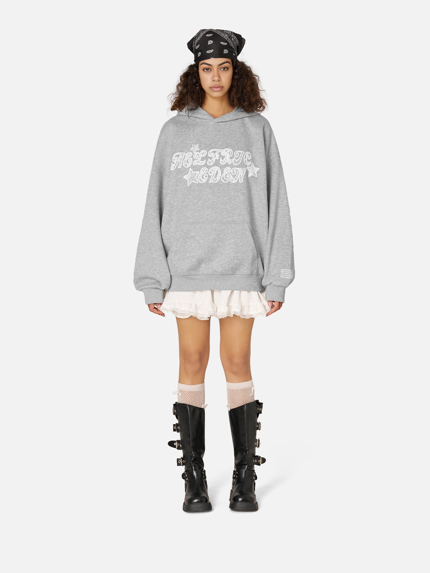 Aelfric Eden Star Foam Graphic Pullover Hoodie - Image 5