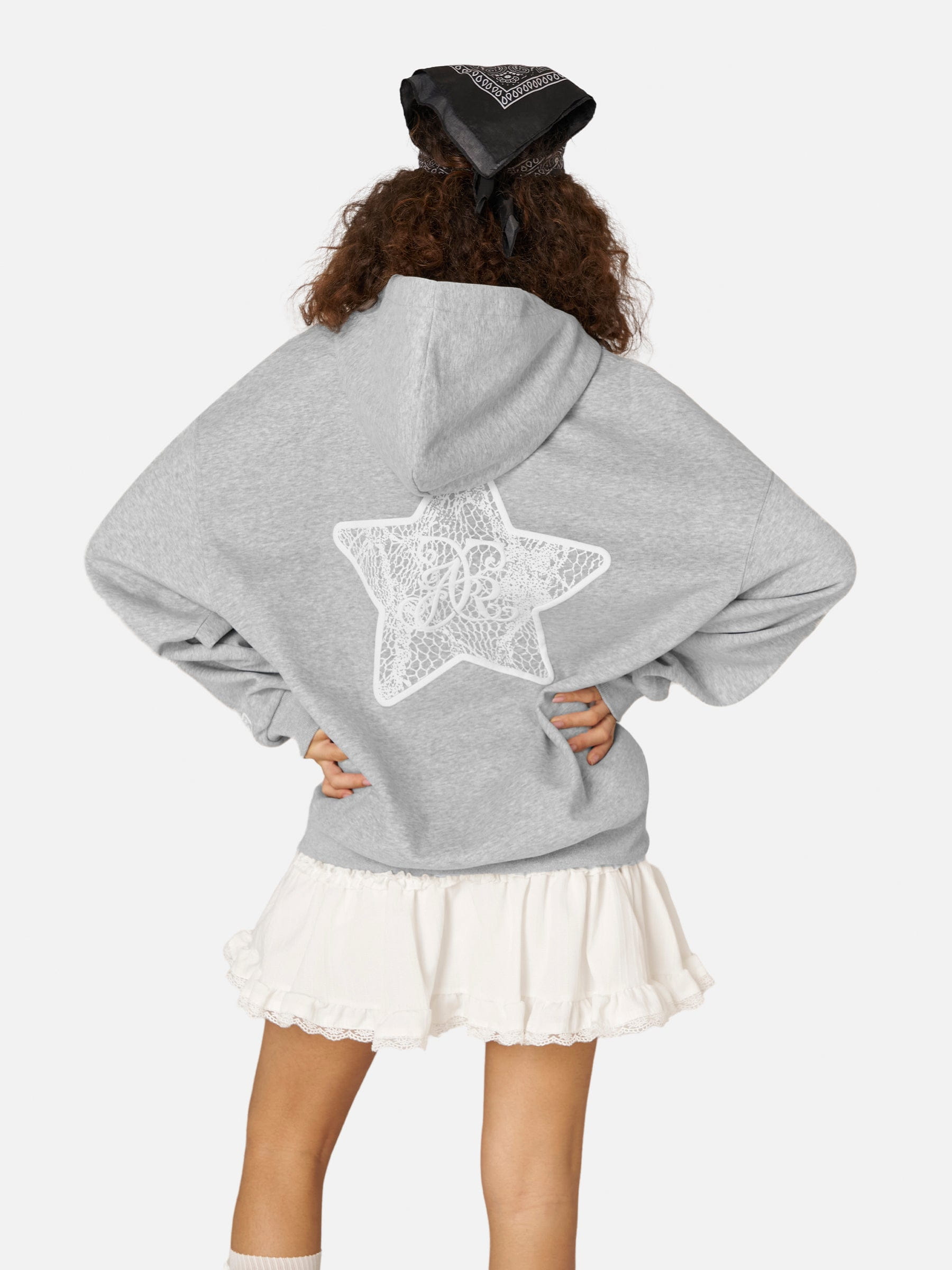 Aelfric Eden Star Foam Graphic Pullover Hoodie - Image 4