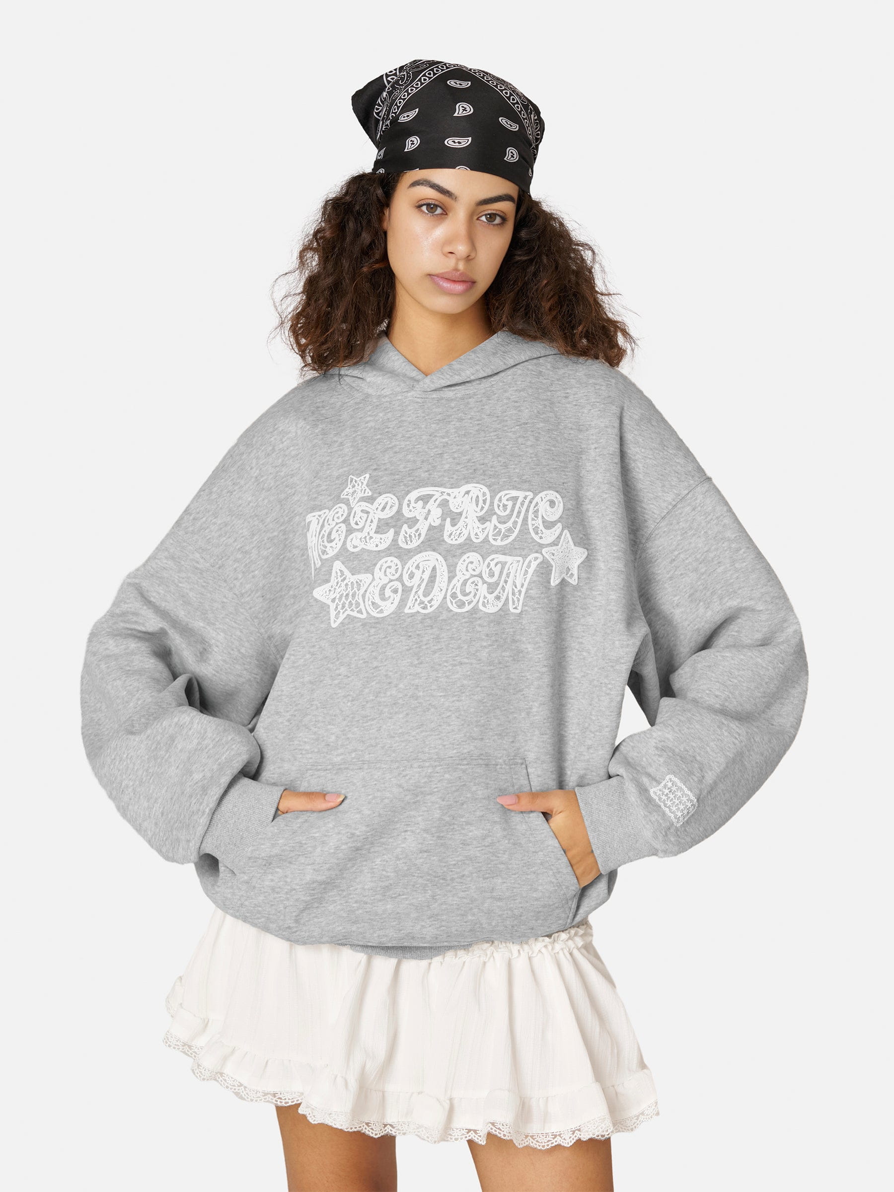 Aelfric Eden Star Foam Graphic Pullover Hoodie - Image 2