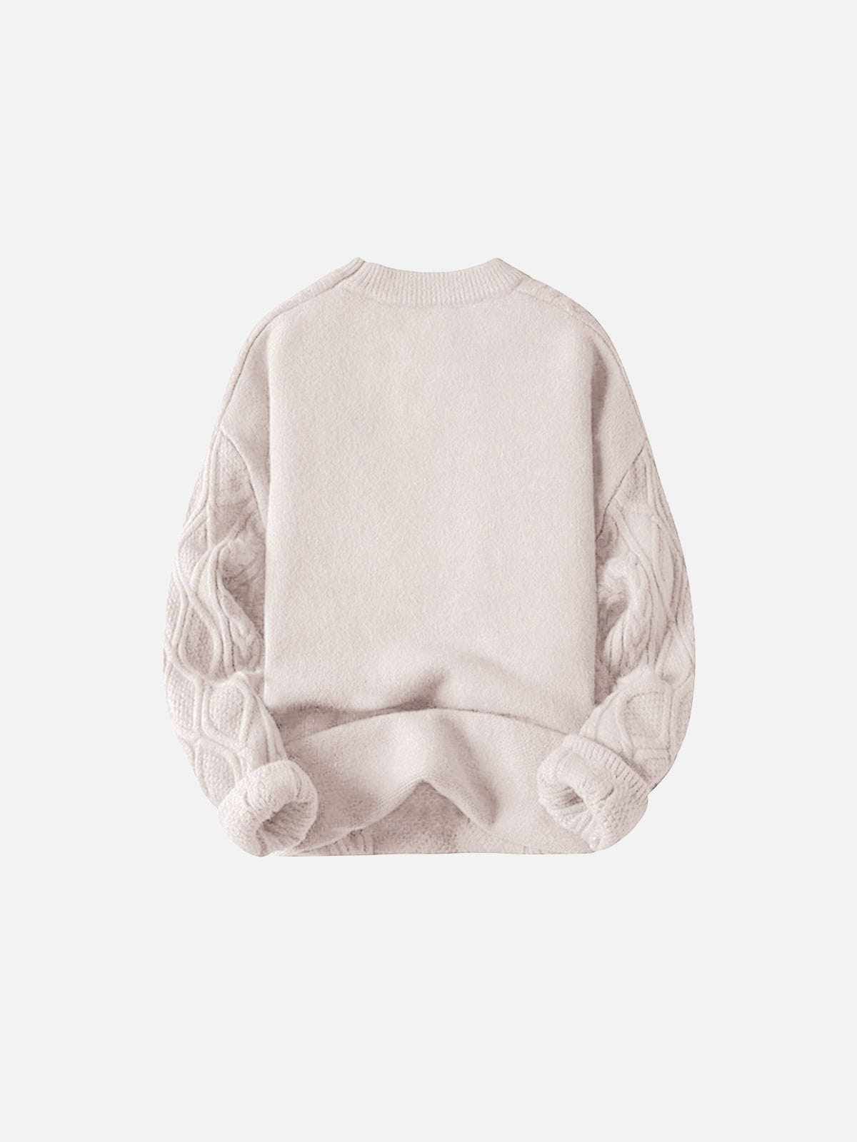 Aelfric Eden Solid Color Crew Neck Sweater US only - Image 4