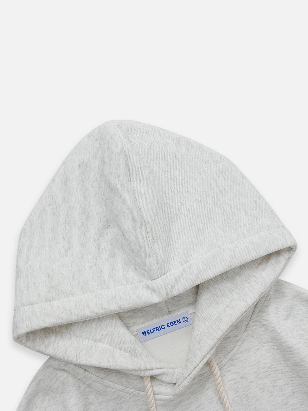 Aelfric Eden Denim Star Applique Hoodie - Image 18