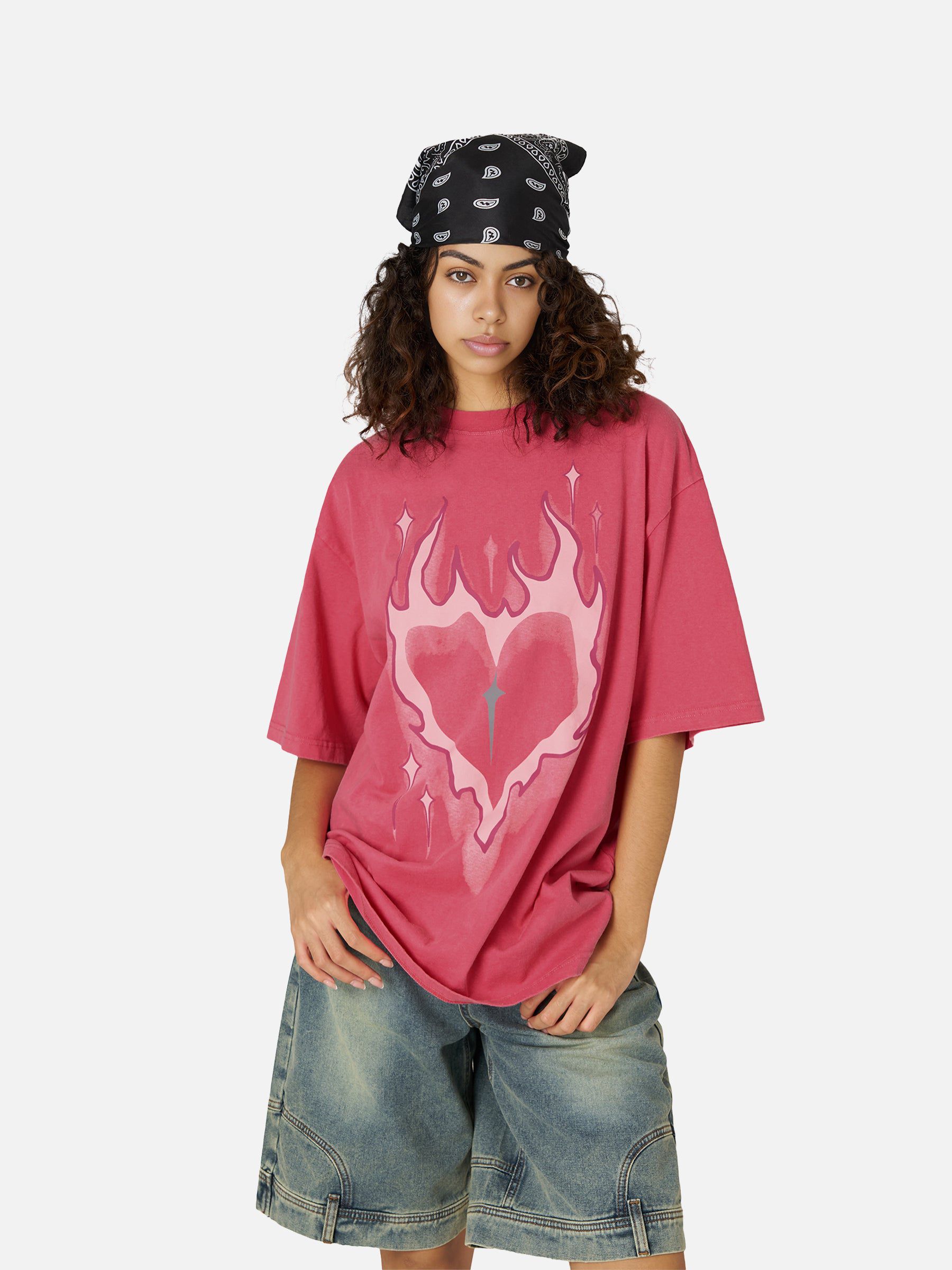 Aelfric Eden Heart Flame Graphic Tee