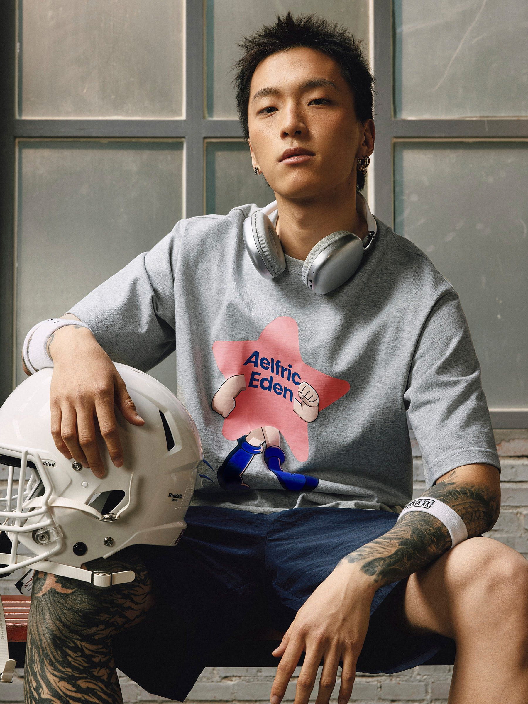 Aelfric Eden Foam Graphic Eden Star Tee - Image 5