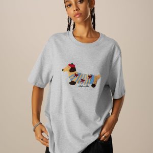 Aelfric Eden Cartoon Dog Embroidery Tee