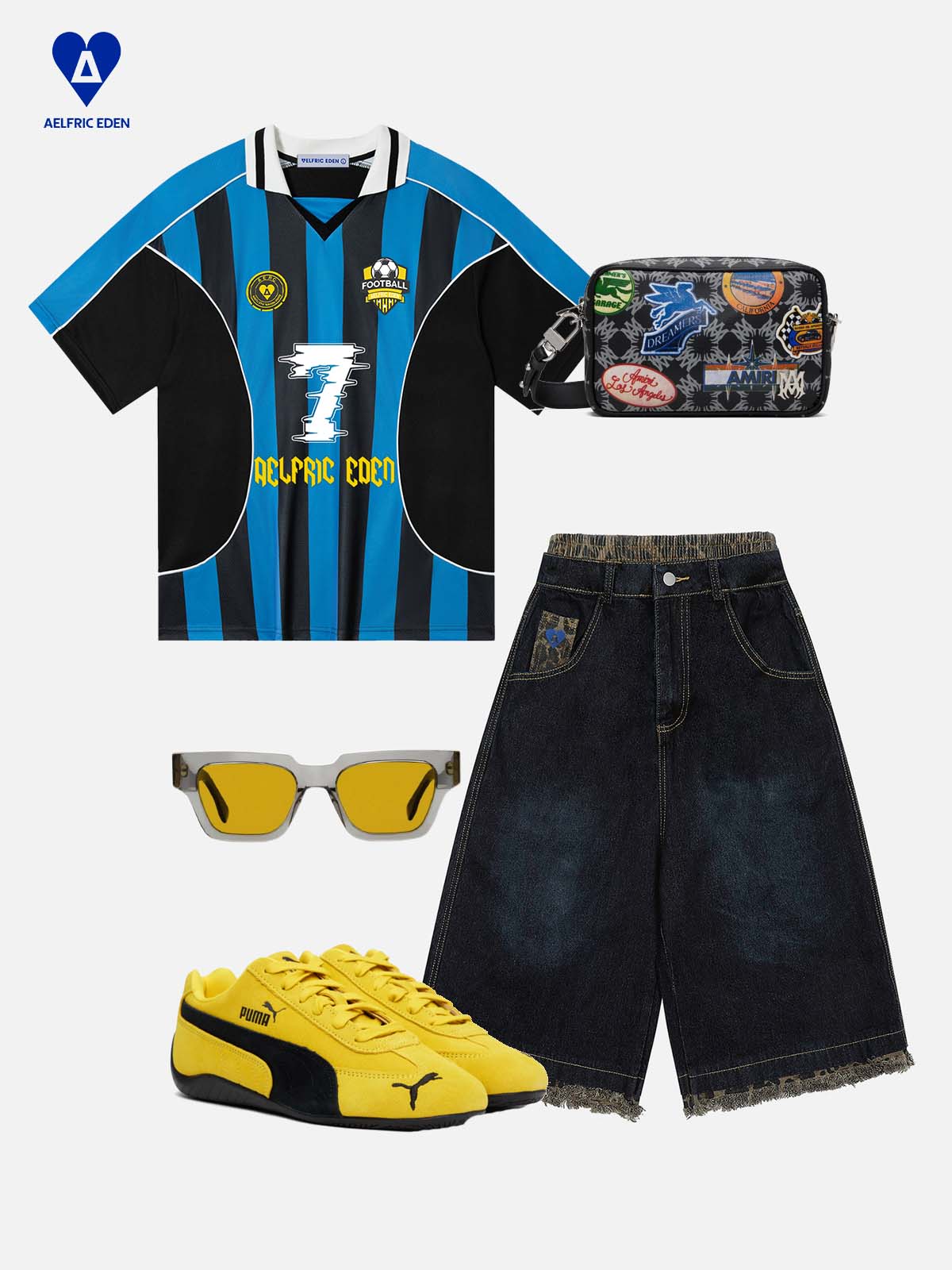 Aelfric Eden Stripe 7 Football Jersey - Image 6