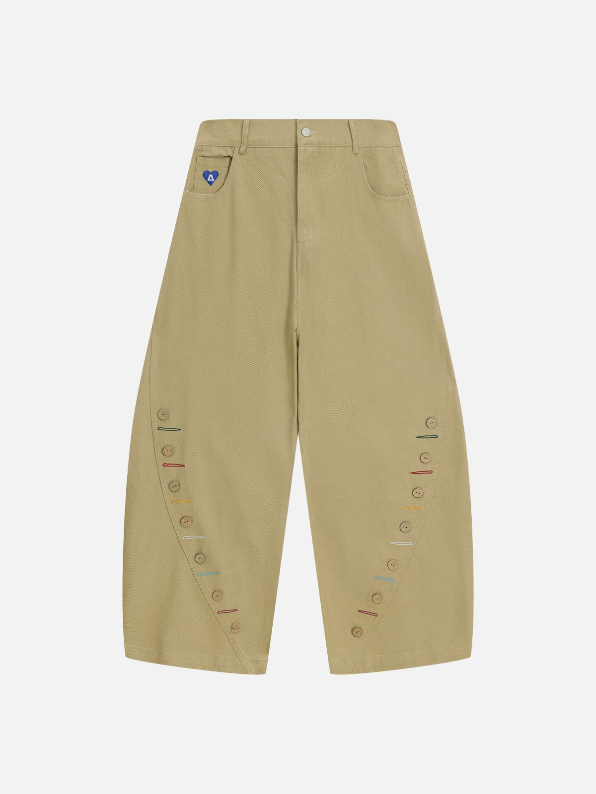 Aelfric Eden Button Baaggy Barrel Pants