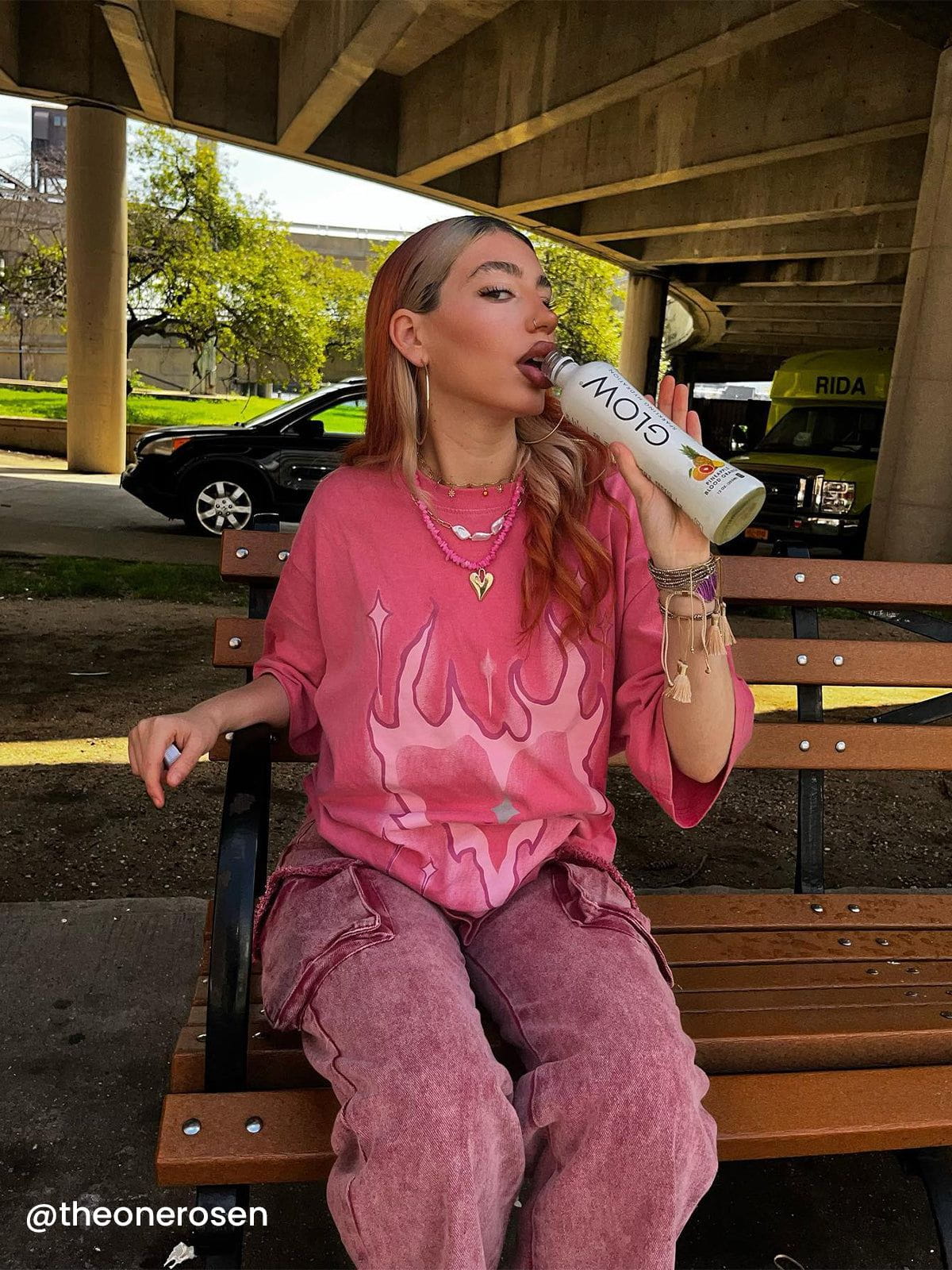 Aelfric Eden Heart Flame Graphic Tee - Image 7