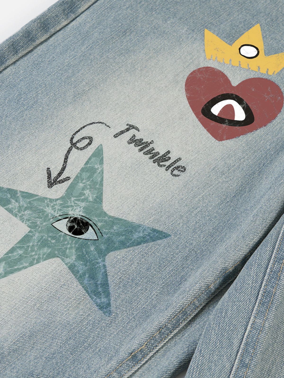 Aelfric Eden Animal Graphic Jeans - Image 8