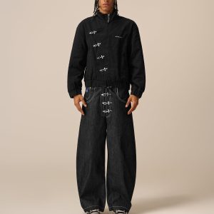 Aelfric Eden Metal Button Boxy Jacket