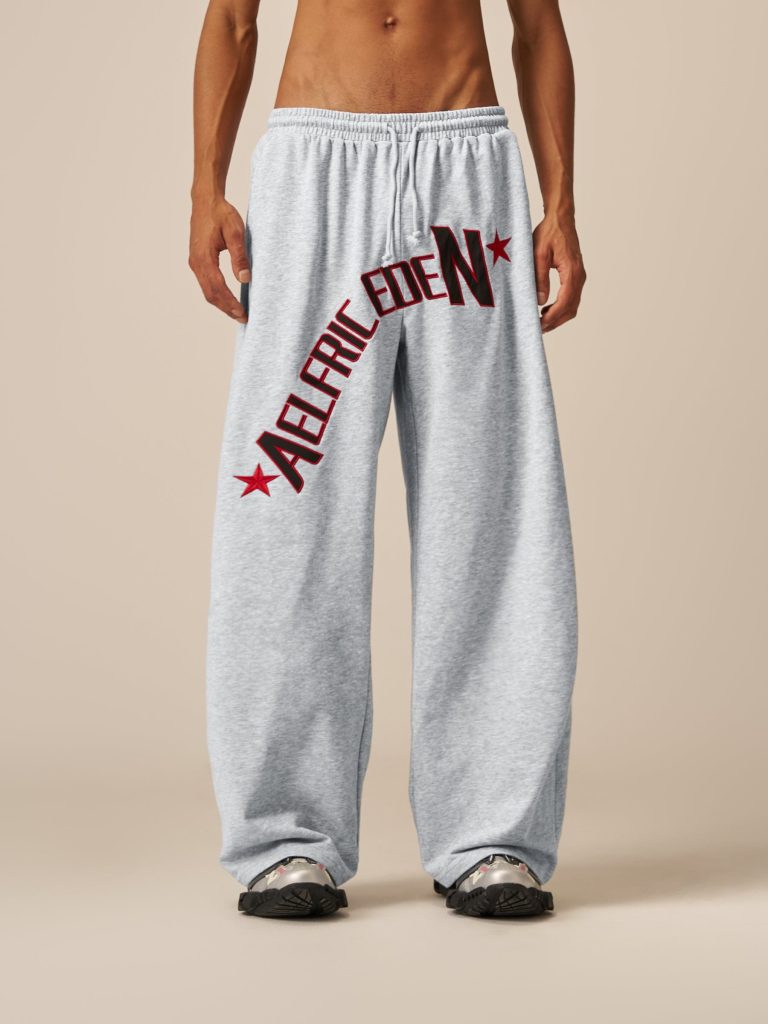 Aelfric Eden Embroidery Baaggy Sweatpants