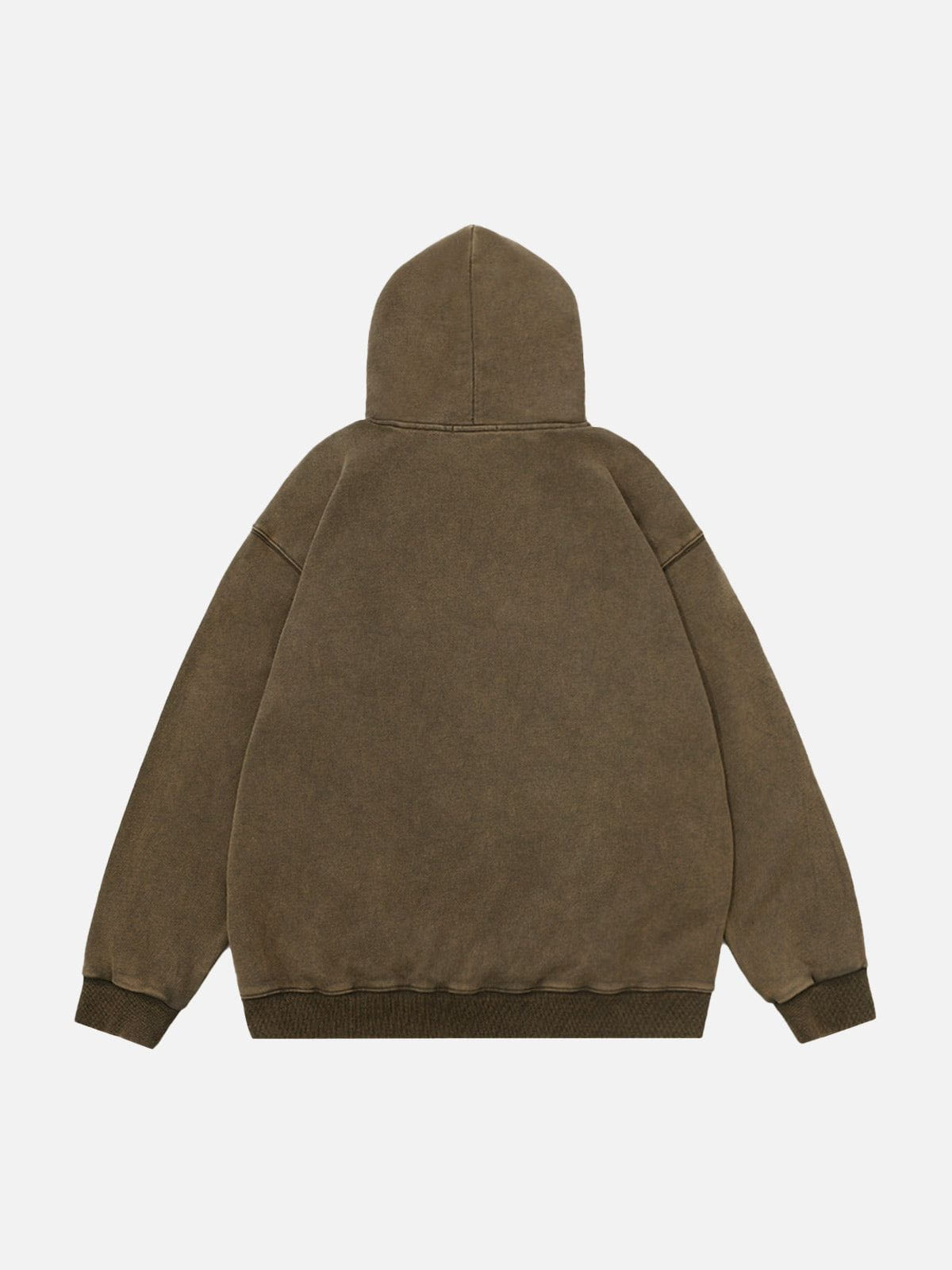 Aelfric Eden Embroidery Washed Pullover Hoodie - Image 3