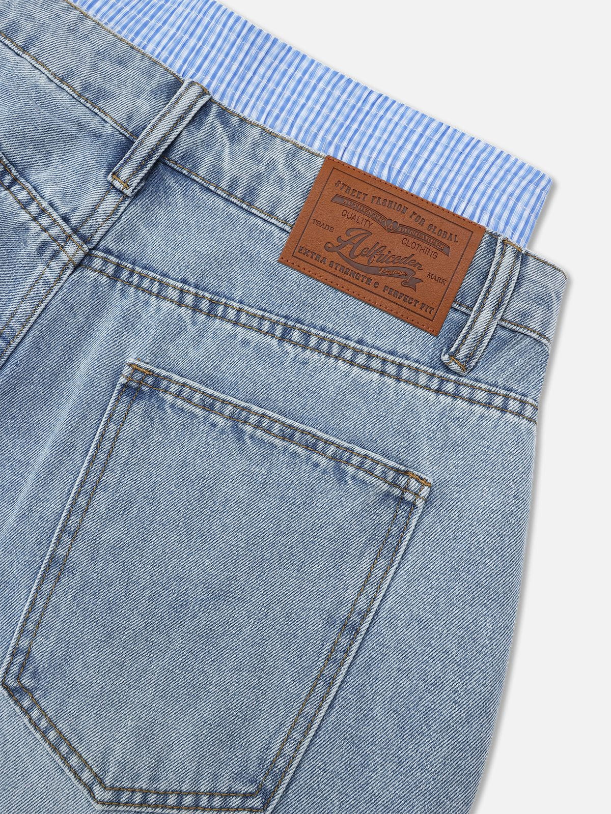 Aelfric Eden Double Waist Longline Jorts - Image 9