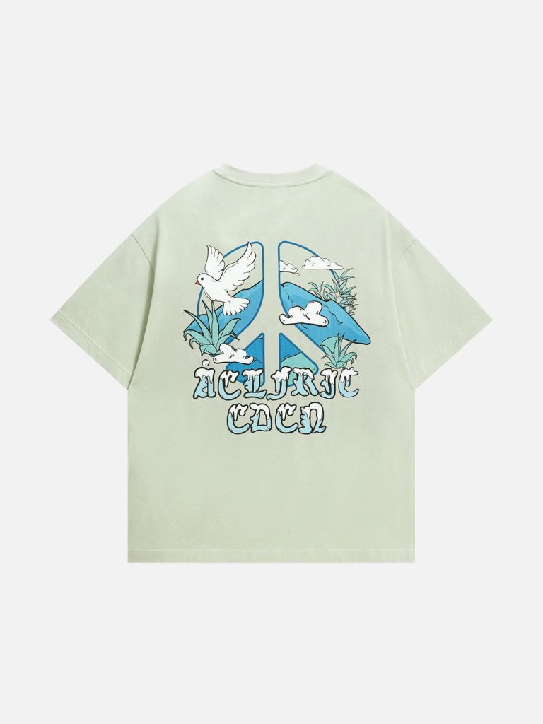 Aelfric Eden Peace Pigeon Graphic Tee